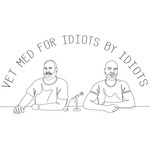 Logo of the podcast Vet Med For Idiots By Idiots Podcast Vet Med For Idiots By Idiots