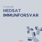 Logo of the podcast Vi taler om NEDSAT IMMUNFORSVAR Podcast Vi taler om NEDSAT IMMUNFORSVAR