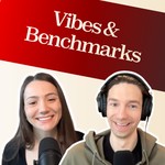 Logo of the podcast Vibes & Benchmarks Podcast Vibes & Benchmarks