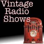 Logo of the podcast VintageRadioShows.com Podcast VintageRadioShows.com