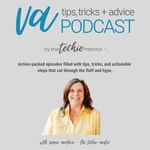 Logo of the podcast Virtual Assistant Tips, Tricks + Advice Podcast Podcast Virtual Assistant Tips, Tricks + Advice Podcast
