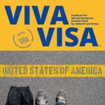 Logo of the podcast VIVAVISA a podcast for U.S green card applicants Podcast VIVAVISA a podcast for U.S green card applicants