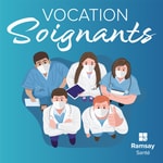 Logo of the podcast Vocation Soignants Podcast Vocation Soignants