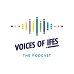 Logo of the podcast Voices of IFES Podcast Voices of IFES