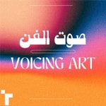 Logo of the podcast Voicing Art Missing podcast logo