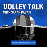 Logo of the podcast Volley Talk with Sarah Pavan