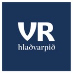 Logo of the podcast VR hlaðvarpið Podcast VR hlaðvarpið