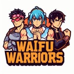Logo of the podcast Waifu Warriors Podcast Waifu Warriors