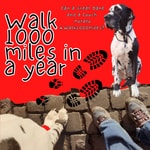 Logo of the podcast Walk 1000 miles a Year; Can a Great Dane and a Couch Potato #walk1000miles 2021? Podcast Walk 1000 miles a Year; Can a Great Dane and a Couch Potato #walk1000miles 2021?