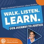 Logo of the podcast Walk. Listen. Learn: Our Journey to Justice Podcast Walk. Listen. Learn: Our Journey to Justice