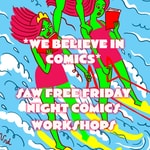 Logo of the podcast We Believe in Comics Podcast We Believe in Comics