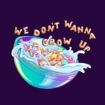 Logo of the podcast We Don't Wanna Grow Up