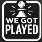 Logo of the podcast We Got Played Podcast We Got Played