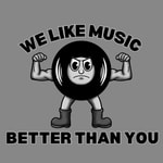 Logo of the podcast We Like Music Better Than You Podcast We Like Music Better Than You