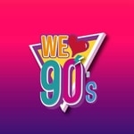 Logo of the podcast We love 90s | Podcast Missing podcast logo