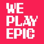 Logo of the podcast We Play Epic Podcast We Play Epic
