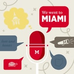 Logo of the podcast We Went to Miami Podcast We Went to Miami