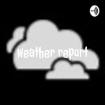 Logo of the podcast weather report Podcast weather report