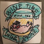 Logo of the podcast Wine Time With The Wine Swine Podcast Wine Time With The Wine Swine