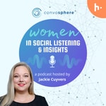 Logo of the podcast Women in Social Listening and Insights Podcast Women in Social Listening and Insights