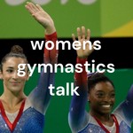 Logo of the podcast womens gymnastics talk 🤸 Podcast womens gymnastics talk 🤸