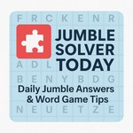 Logo of the podcast Word Puzzle Help â Daily Jumble Answers & Brain Games Podcast Word Puzzle Help â Daily Jumble Answers & Brain Games