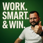 Logo of the podcast Work. Smart. & Win. Podcast Work. Smart. & Win.