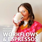 Logo of the podcast Workflows & Espressos Podcast Workflows & Espressos