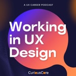 Logo of the podcast Working in UX Design Missing podcast logo
