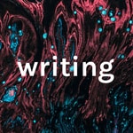 Logo of the podcast writing Podcast writing