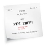 Logo of the podcast Yes Chef! Podcast Yes Chef!