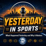Logo of the podcast Yesterday in Sports Podcast Yesterday in Sports