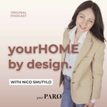 Logo of the podcast your home by design Logo of the podcast your home by design