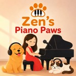 Logo of the podcast Zen's Piano Paws🐾 Podcast Zen's Piano Paws🐾