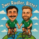 Logo of the podcast Zwei Radler, Bitte! Podcast Zwei Radler, Bitte!